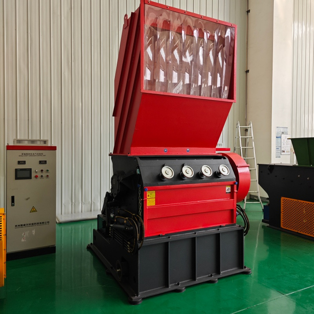 Trituradora de plástico resistente de alta capacidad de producción 